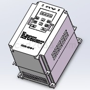 变频器模型solidworks格式CD100-0R7G-4型号