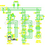 制冷设备控制电路CAD套图