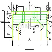 电机基础系统CAD图（5张图）