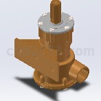 Step/iges/stl船泵3D模型