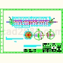 模具图纸GWJX36-R3-572结晶机划线