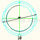 M180X3圆螺母零件图CAD图