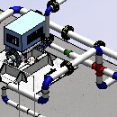 储气站Solidworks模型