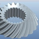 圆锥齿轮和蜗轮蜗杆设计CAD软件