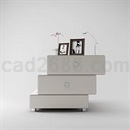 床头柜3D模型3DMAX格式