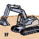 挖土机Solidworks模型
