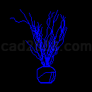 植物CAD图块