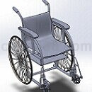 轮椅Solidworks模型