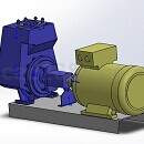 离心泵Solidworks模型