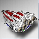 光子鱼雷模型Solidworks格式