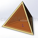 三角形金字塔模型Solidworks格式