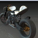 摩托车模型Step/iges/stl格式