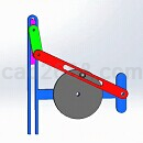 连杆曲柄模型Solidworks格式