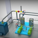 锅炉系统模型Step/iges/stl格式