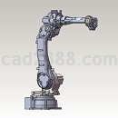 6轴机械手模型Step/iges/stl格式工业机器人