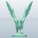 3D打印模型雄鹰展翅