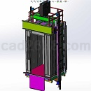 电梯轿厢结构模型Solidworks格式