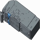纸币机3D模型PROE设计