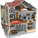 别墅模型Solidworks设计