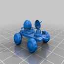 3D打印模型月球车