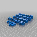 3D打印模型卡坦岛数字
