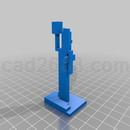 3D打印模型MC自由雕像