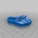 3D打印模型徵标钥匙链