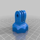 3D打印模型GOPRO摄像头螺丝架