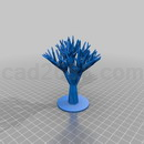 3D打印模型自定义树