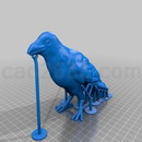 3D打印模型乌鸦模型