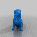 3D打印模型格鲁吉亚斗牛犬