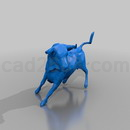 3D打印模型公牛