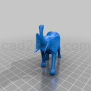 3D打印模型小象模型2