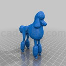 3D打印模型贵宾犬