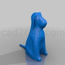 3D打印模型小狗崽