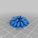 3D打印模型花戒指礼帽