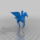 3D打印模型飞马