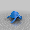 3D打印模型桨海龟