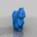 3D打印模型松鼠2