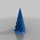 3D打印模型曲折树