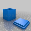 3D打印模型圆角方形盒子