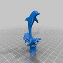 3D打印模型海豚