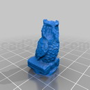 3D打印模型猫头鹰
