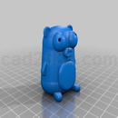 3D打印模型地鼠