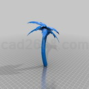 3D打印模型棕榈树