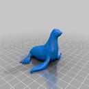 3D打印模型小海豹