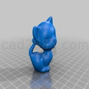 3D打印模型小猫咪