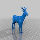 3D打印模型鹿