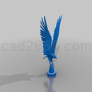 3D打印模型雄鹰