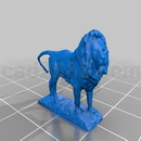 3D打印模型芝加哥艺术学院的狮子